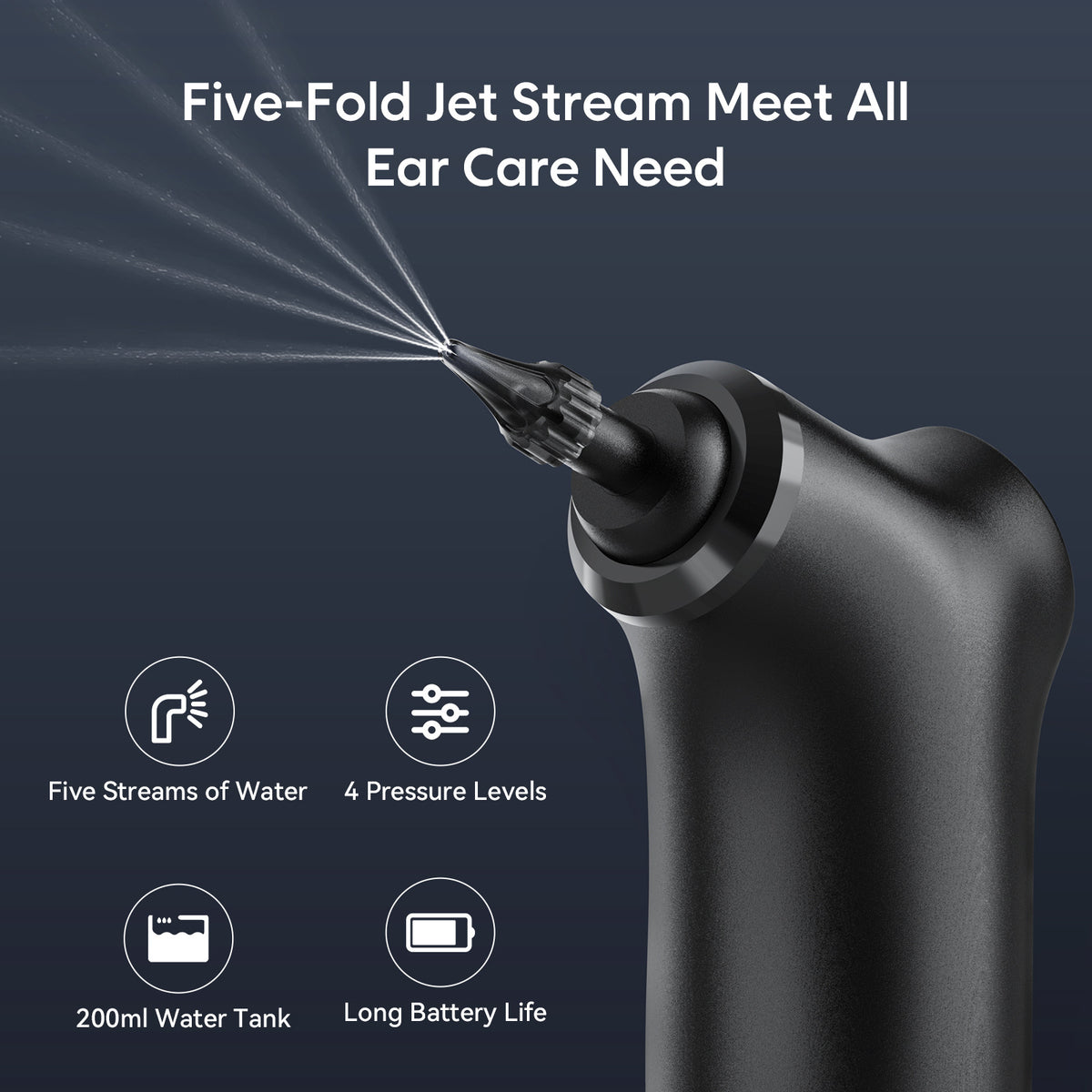 Electric Ear Wash Convenient Household Cleaning Tool