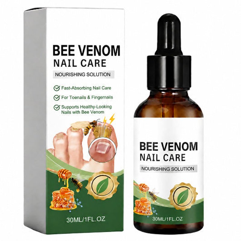 Nail Care Solution 30ml with Panthenol & Bee Venom for Nail Health
