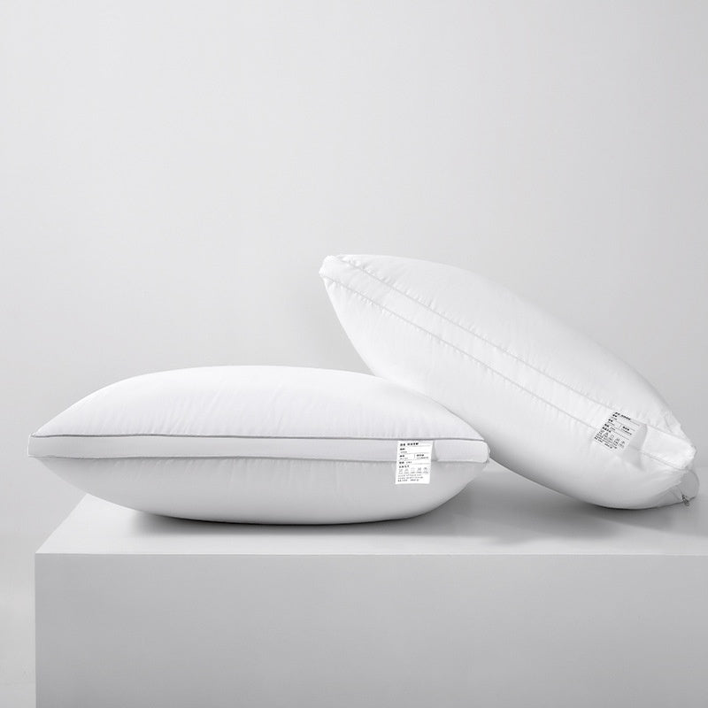 Hotel-Style Brushed Cervical Support Pillows for Better Sleep - Multiple Sizes & Quantities