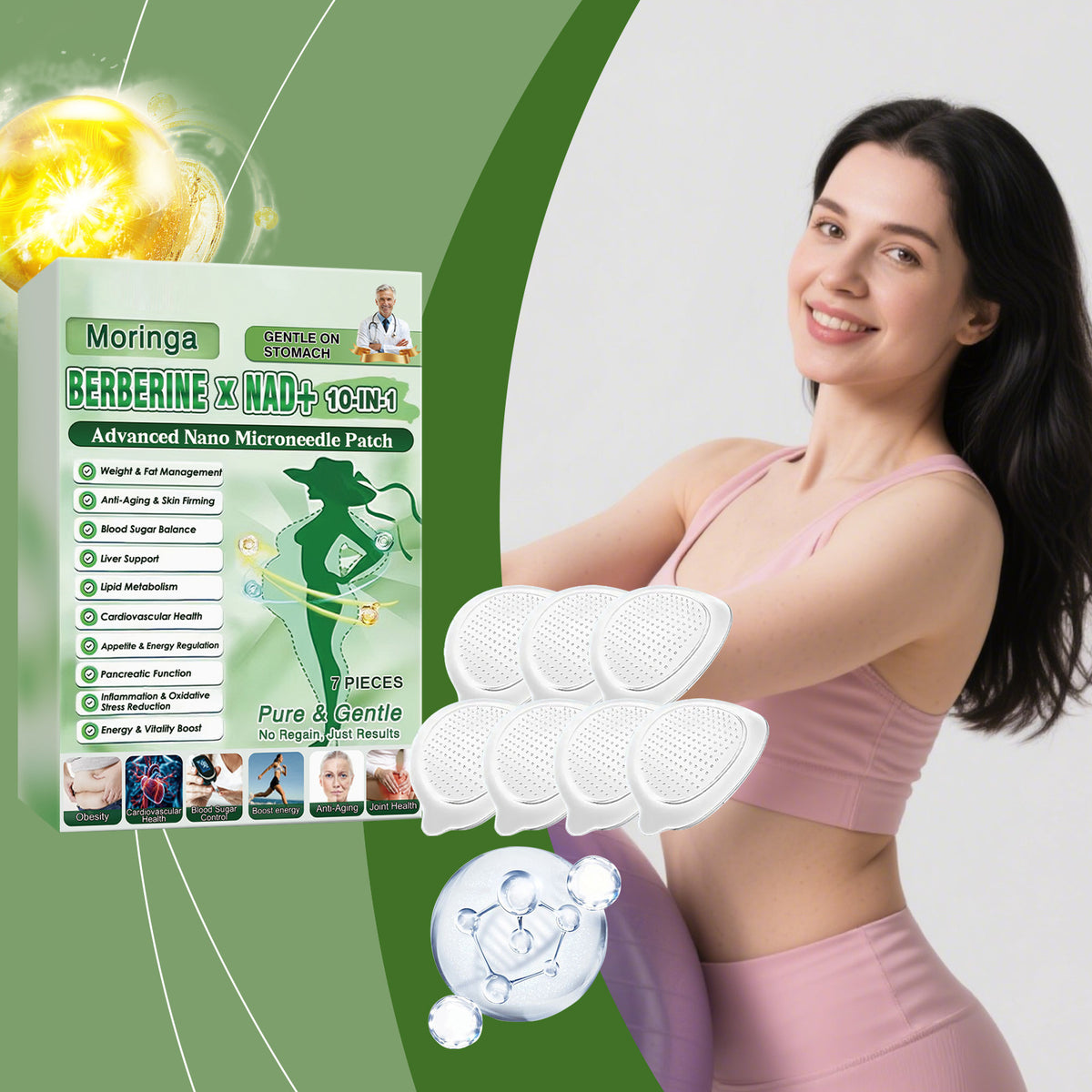 Microneedle Body Care Patches - 7pcs