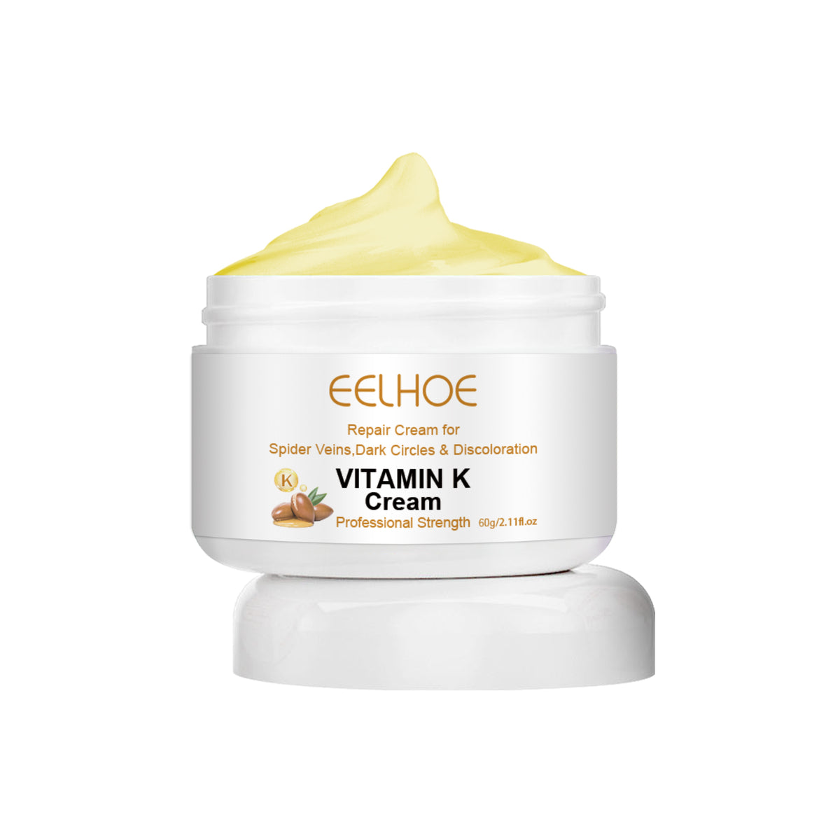 Vitamin K Cream 60g - Varicose Vein & Bruise Relief