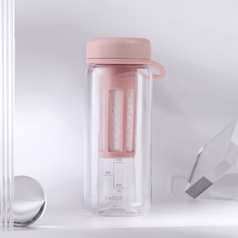 Large Capacity Sports Water Cup - Durable Plastic Drinkware for Outdoor Activities