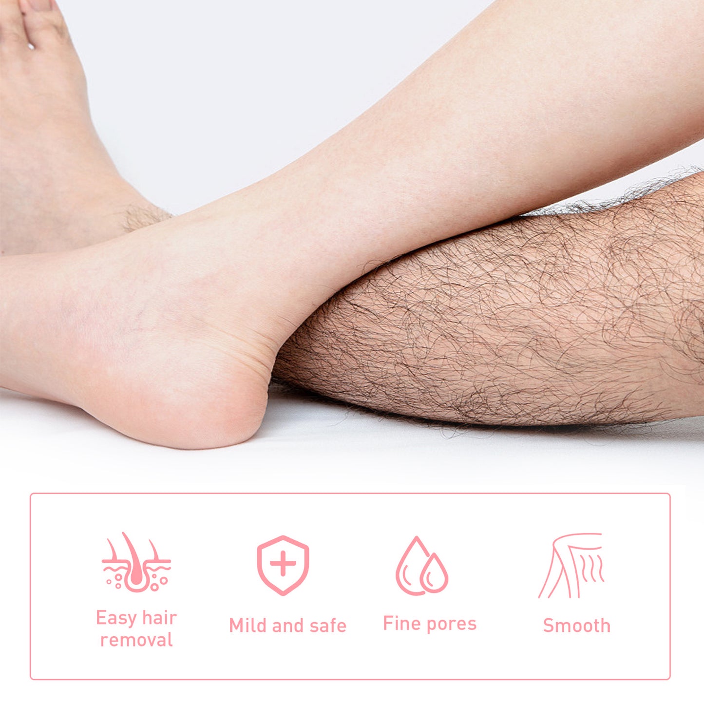 Gentle Hair Removal Spray - Painless Body Hair Remover for Smooth Skin 100ml