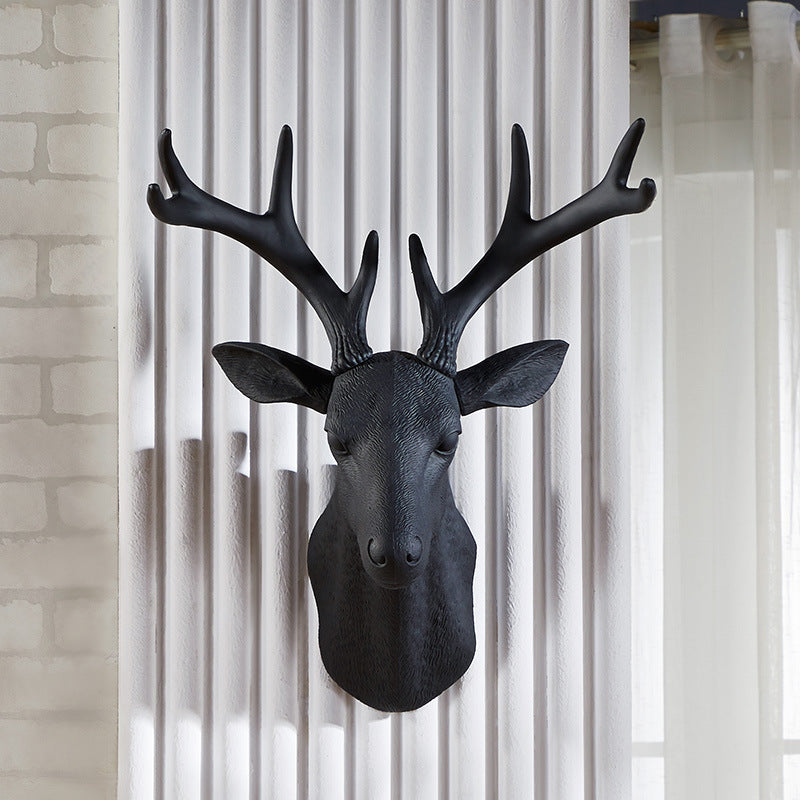 Deer Wall Decoration - Animal Head Wall Art for Home & Cafe, Nordic Style