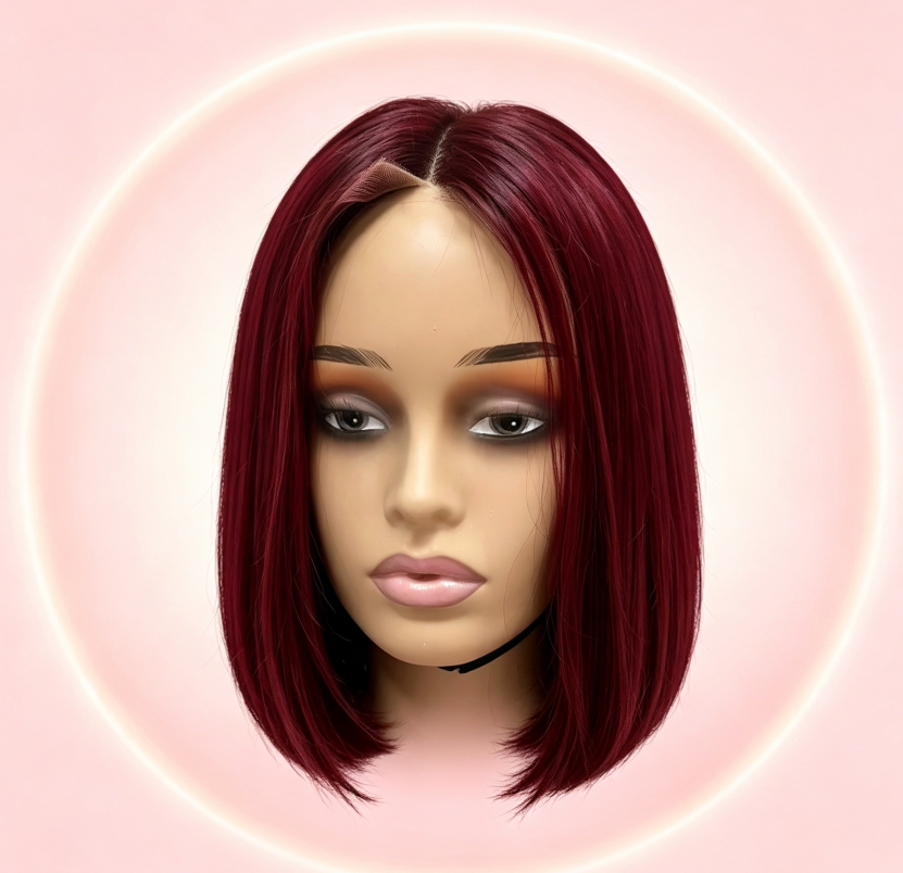 Human Hair Wig Full Head Set 28 Inch Short Wavy Curly Straight Women’s Wig