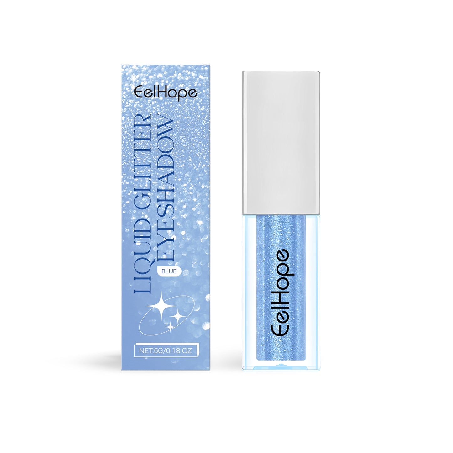 Liquid Eye Shadow - Vibrant Colors, Long-Lasting, 2.2x8.4cm