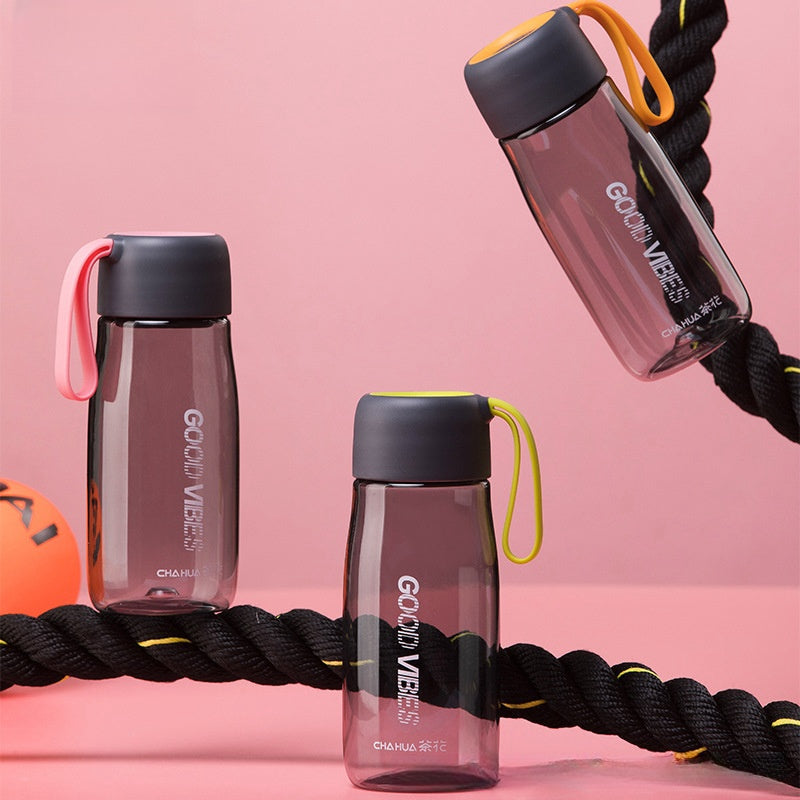 Portable Fitness Tumbler with Tea Infuser 520ml - Colorful Sports Drinkware