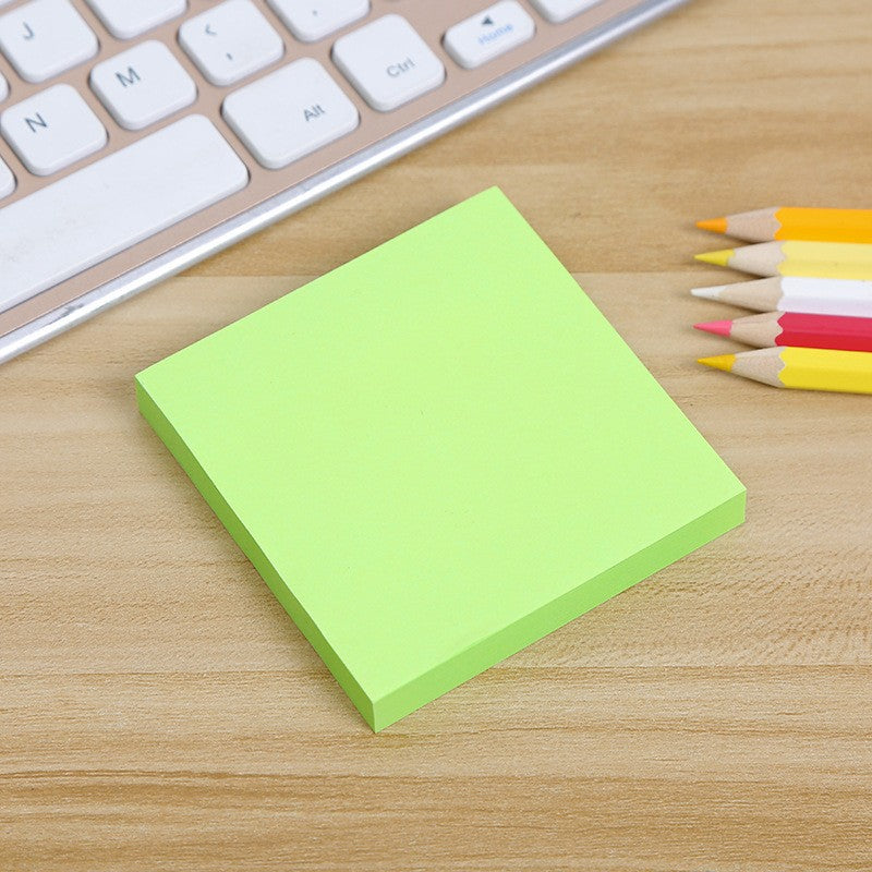 Fluorescent Color Sticky Notes Set - 100 Pages Home Office Supplies
