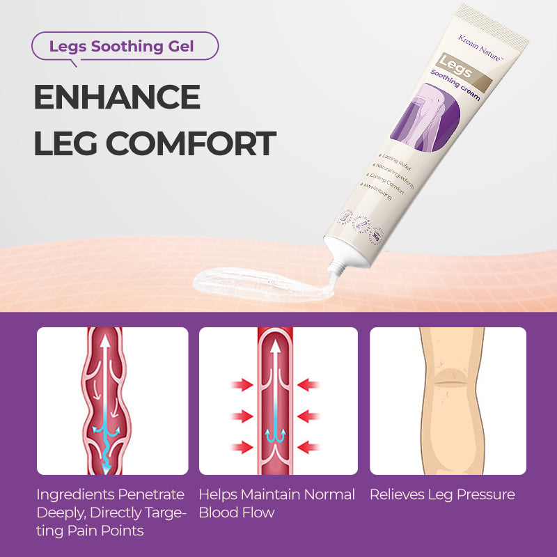 Varicose Vein Relief Cream with Centella Asiatica Root Extract