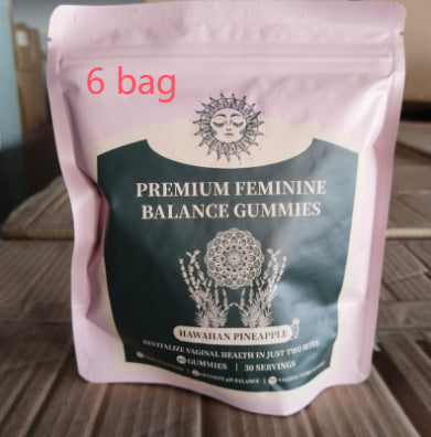 Feminine Balance Gummies - Pineapple Flavor, 60 Count