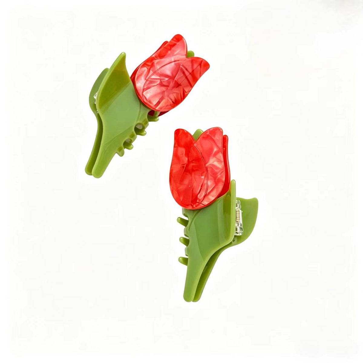 Tulip Hair Clip - Handmade Acetate Fiber