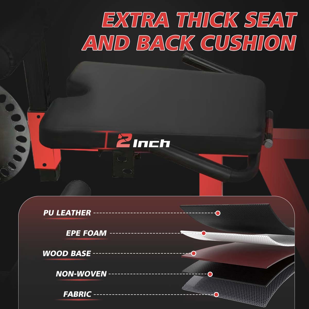Adjustable Leg Extension and Curl Machine for Home Gym