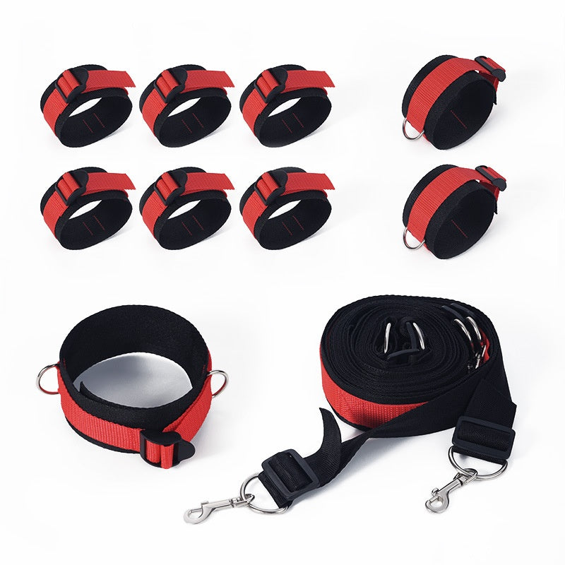 Adult Wellness Bed Binding Suit - BDSM Restraint Kit for Sensory Play