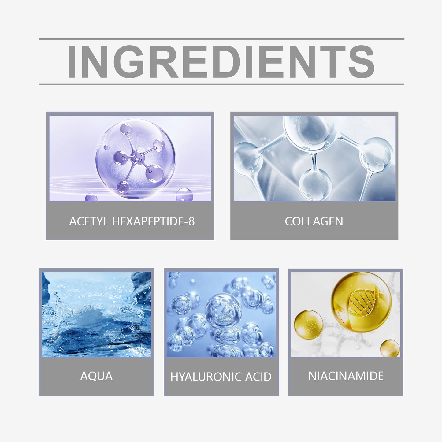 Polypeptide Facial Serum - Hydrating & Brightening Anti-Aging Essence 30ml
