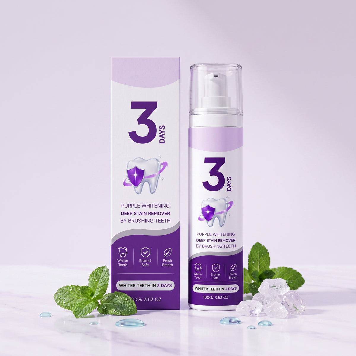 Purple Whitening Toothpaste 100g