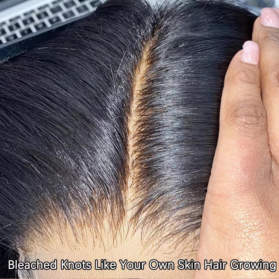 6x4 Lace Front Human Hair Wig - Pre-Plucked Virgin Brazilian Hair