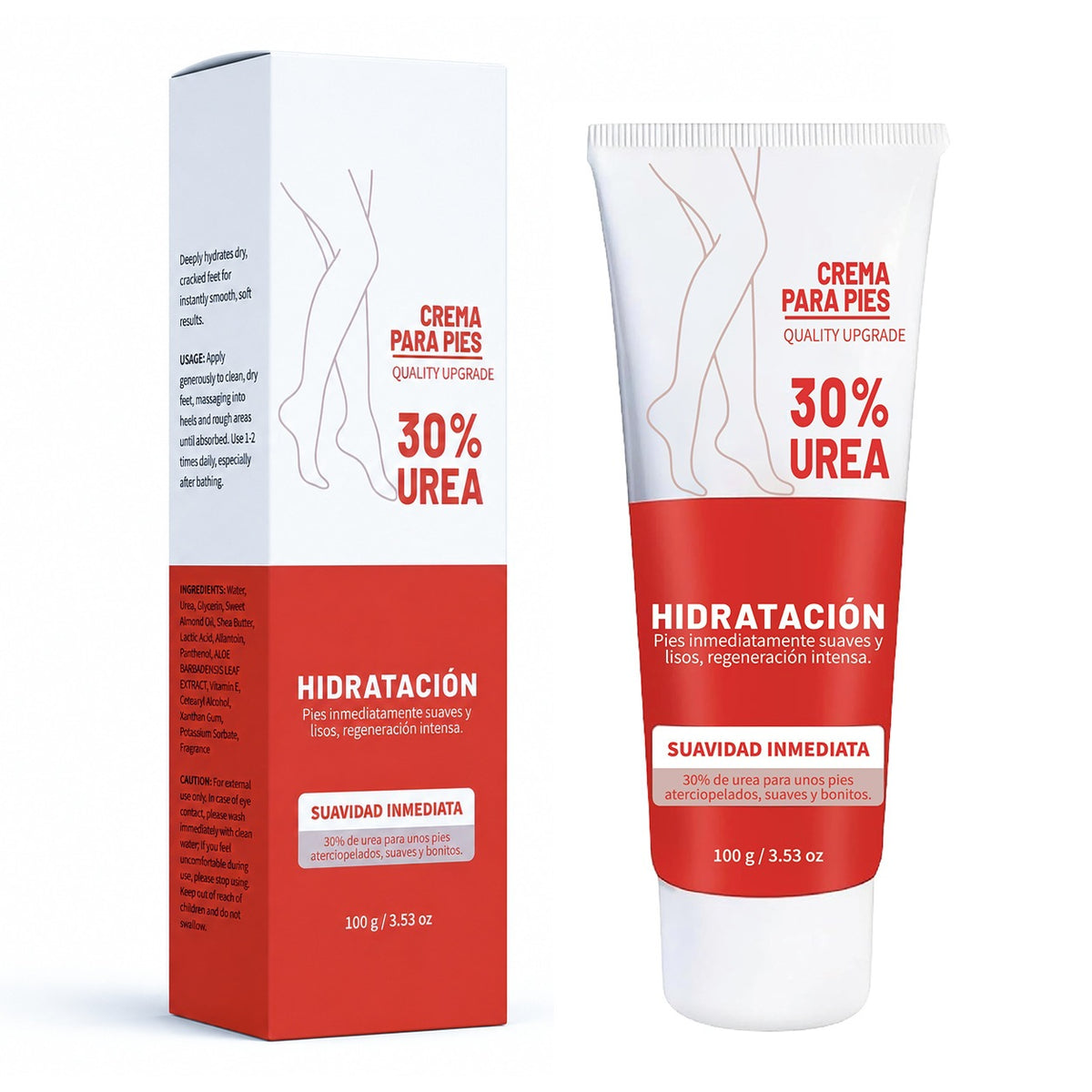 Urea Foot Cream for Cracked Heels – 50g Deep Hydration