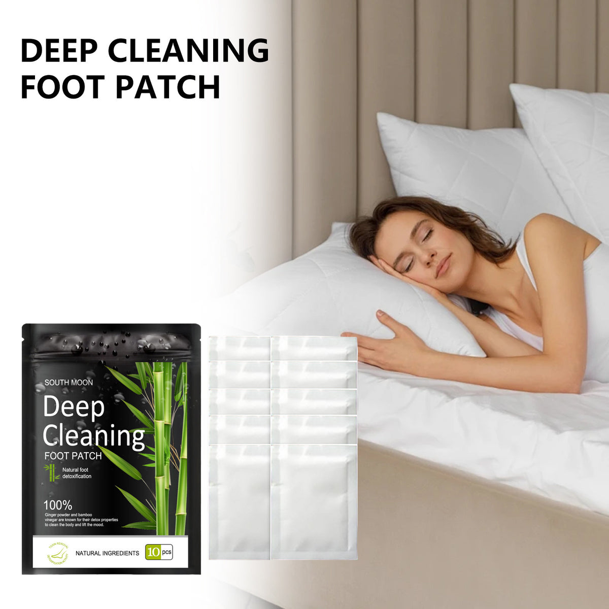 Herbal Foot Care Patches - 10 Pack