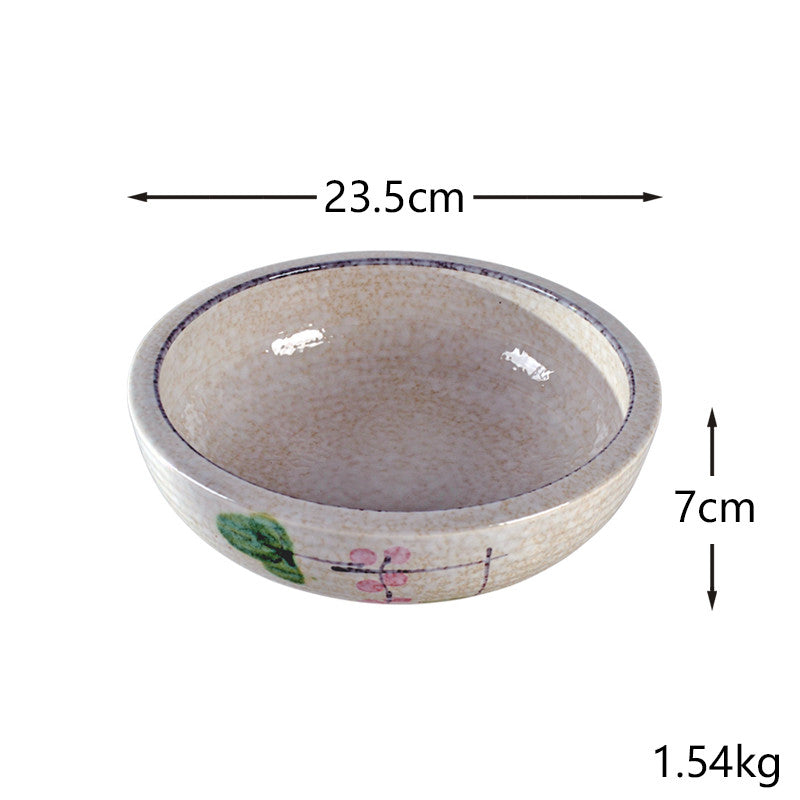 Large Porcelain Kitchen Bowl with Multiple Sizes - Household Home Storage