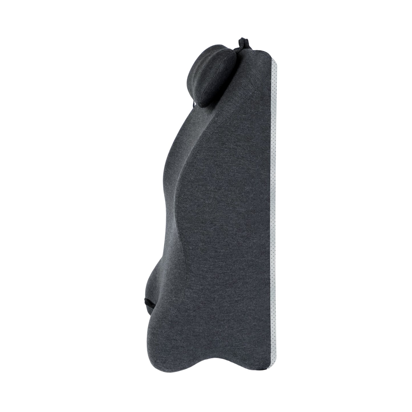 Ergonomic Spinal Posture Support Bed Pillow - Grey