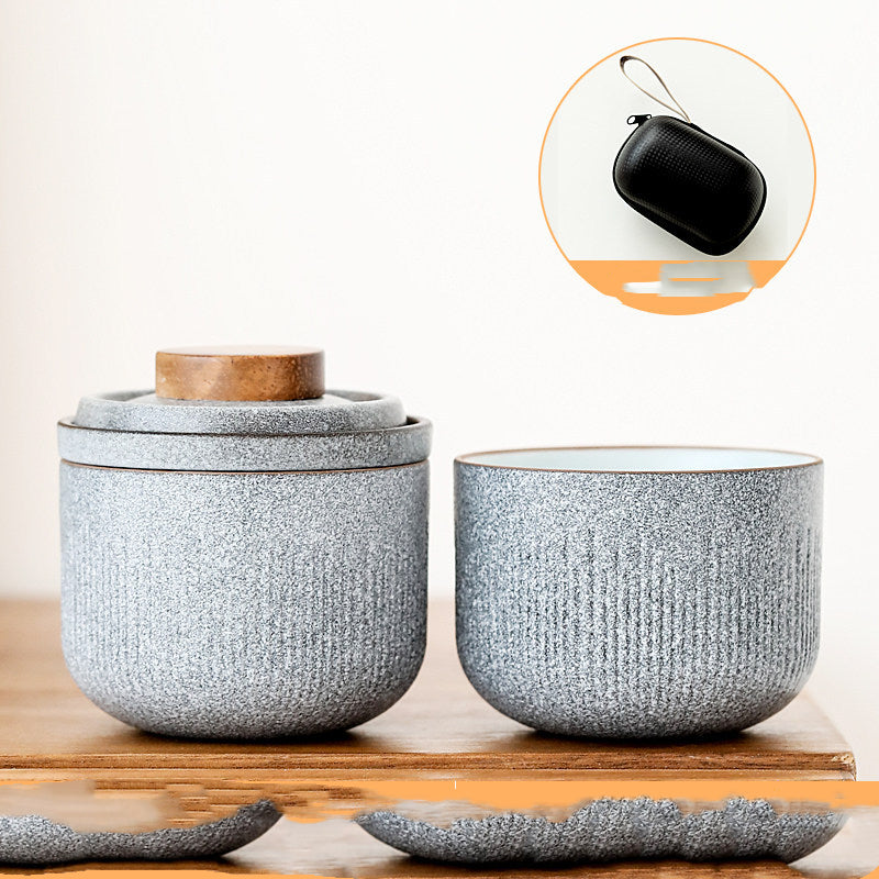 Mini Portable Water Filter Pot with Bubble & Filter for Travel & Home
