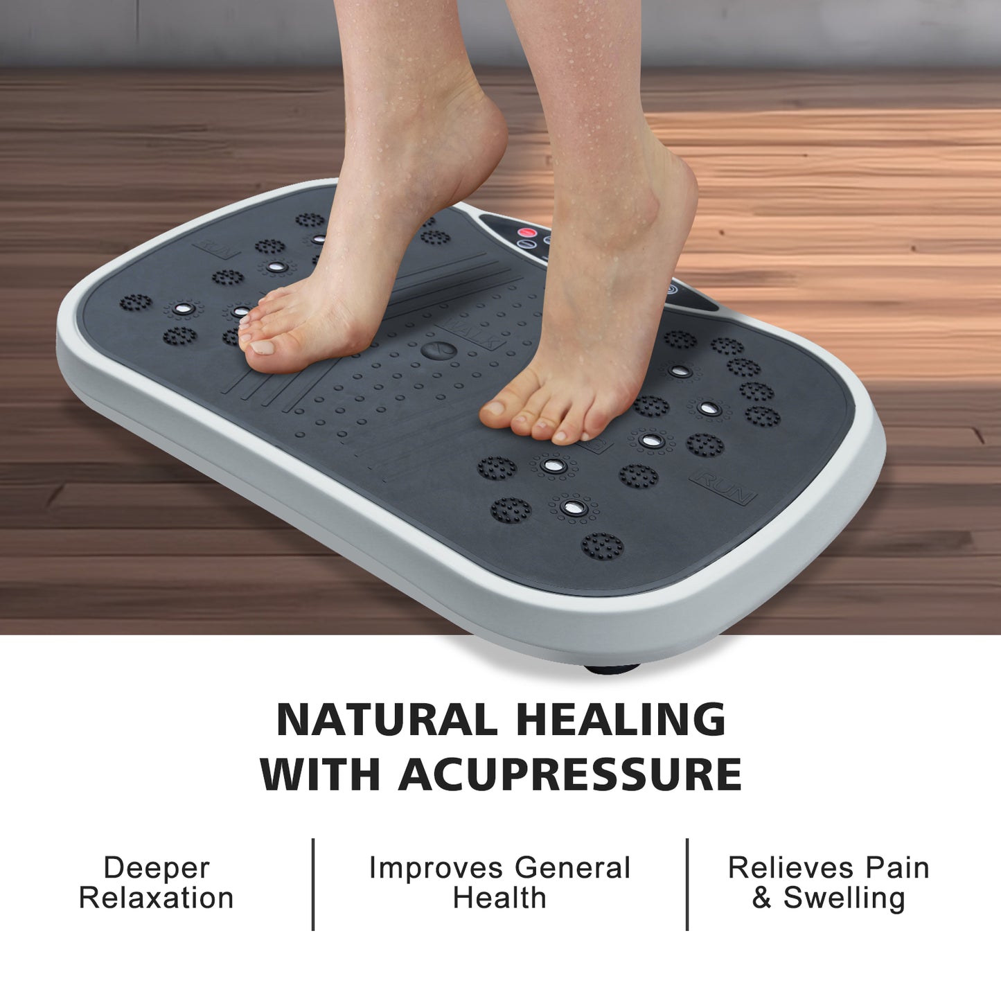 Vibration Plate Exercise Machine - Whole Body Fitness Trainer
