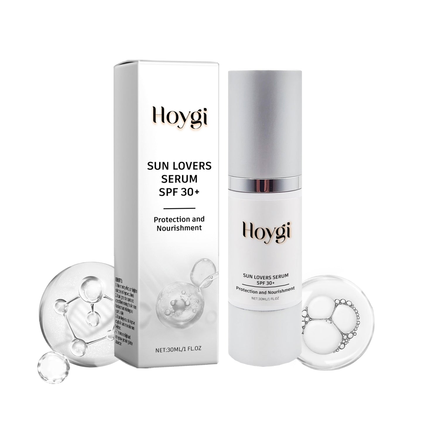 Protective Sunscreen Essence Lotion - Moisturizing Skin Care Serum, 30ml