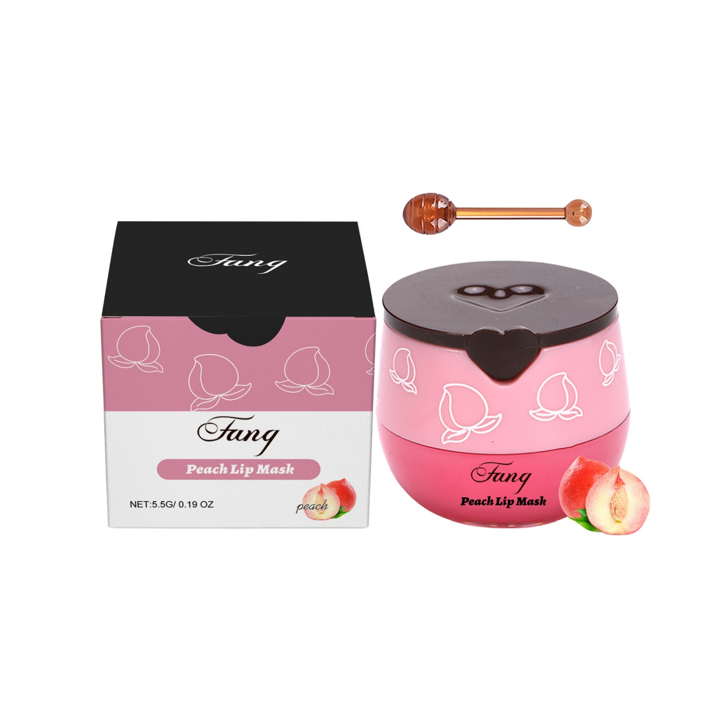 Moisturizing Lip Mask with Strawberry Propolis - Hydrating Lip Care