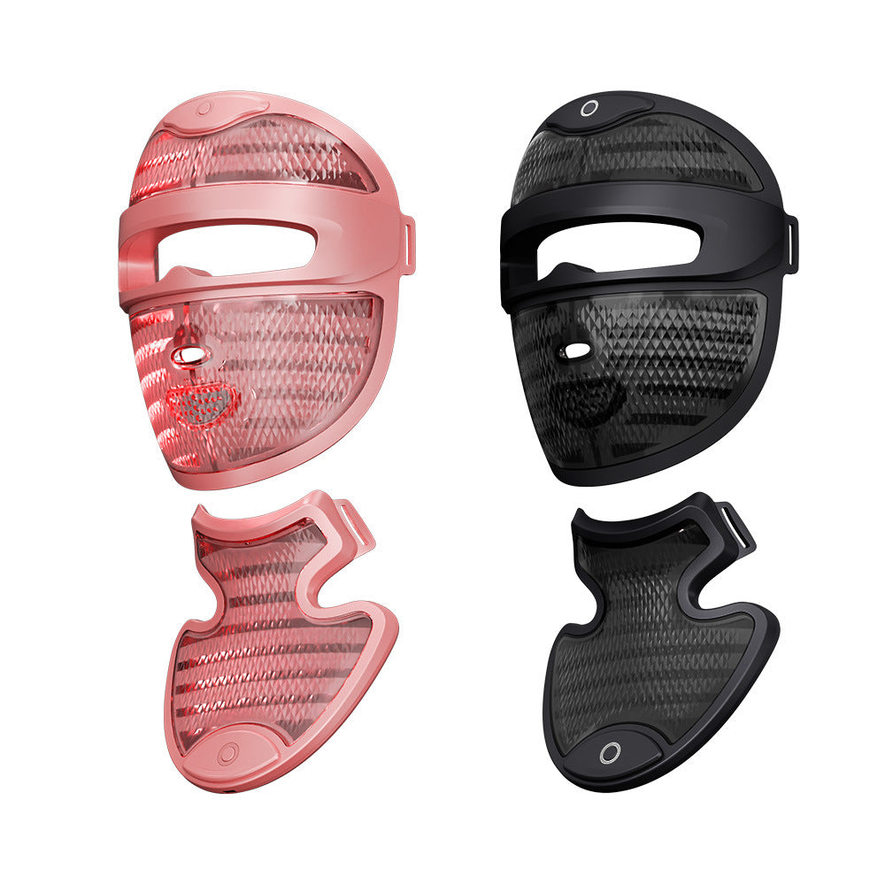 7-Color LED Facial Mask for Skin Brightening & Rejuvenation - Home Use