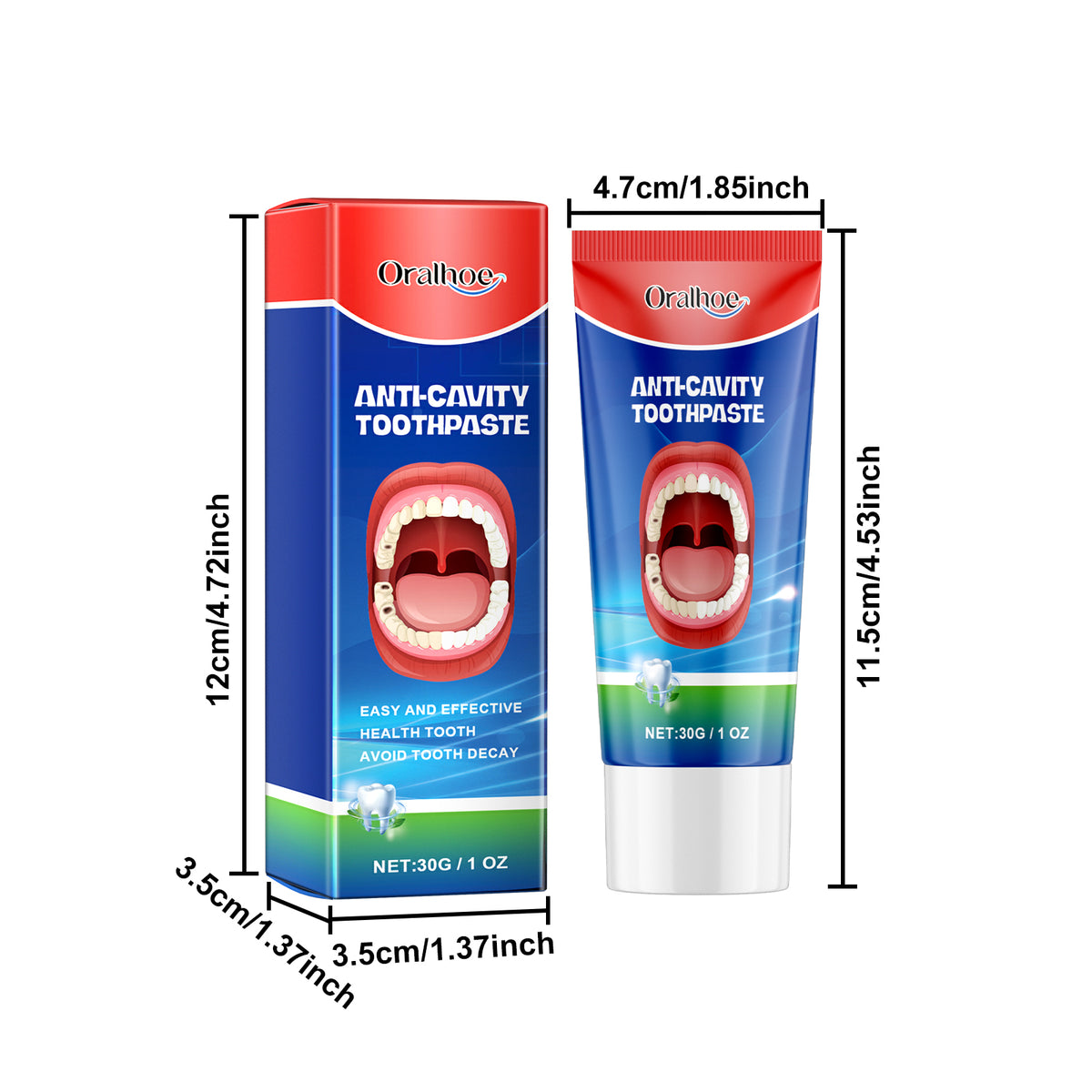 Anti Cavity Toothpaste 30g