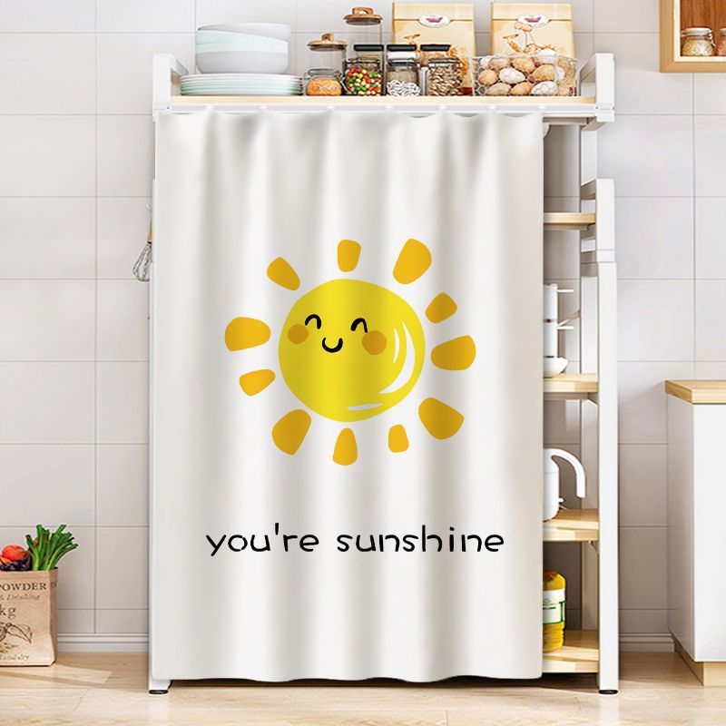 Dustproof Curtain Storage Rack for Wardrobe and Home Organization