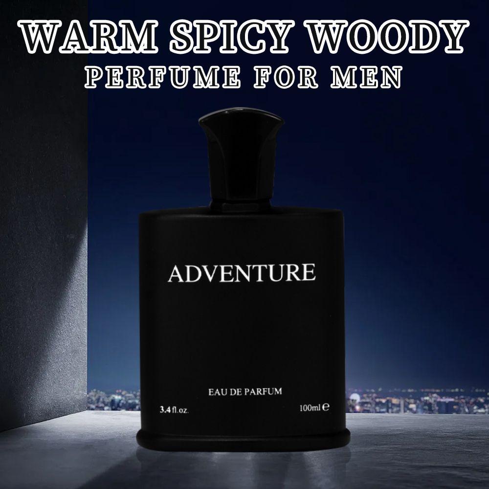 Men's Eau de Toilette - Fresh Citrus and Woody Fragrance for Daily Wear