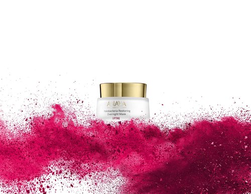 AHAVA Halobacteria Restoring Overnight Mask - Enhanced with Meadowfoam Seed Oil, Osmoter and Halobacteria DNA found in the depths of Dead Sea, Lifts & Restores Skin's Luminosity & Elasticity,1.7 fl.oz