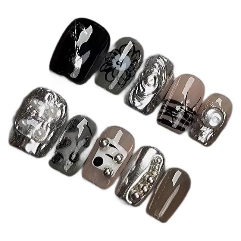 Handmade Nail Art Powder Set - Multiple Sizes
