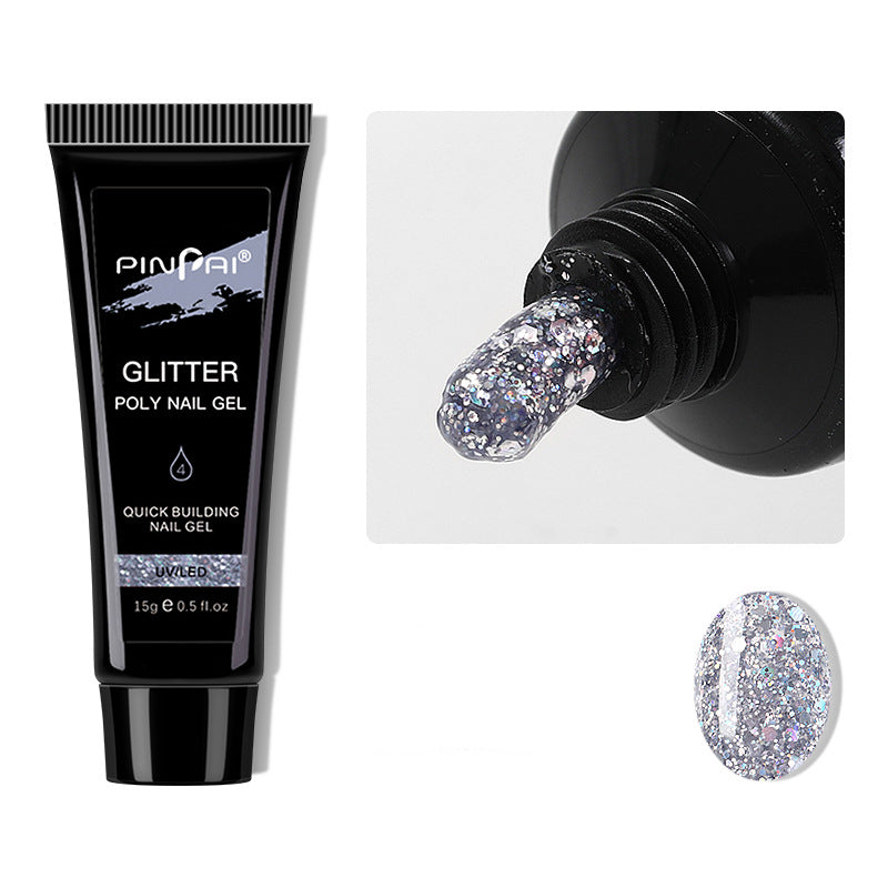 Nail Extension Glue with Sequin Gel - 15g