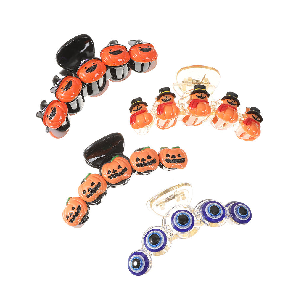 Women's Fantasy Hairpin Set - Cute Halloween Pumpkin & Ghost Styles
