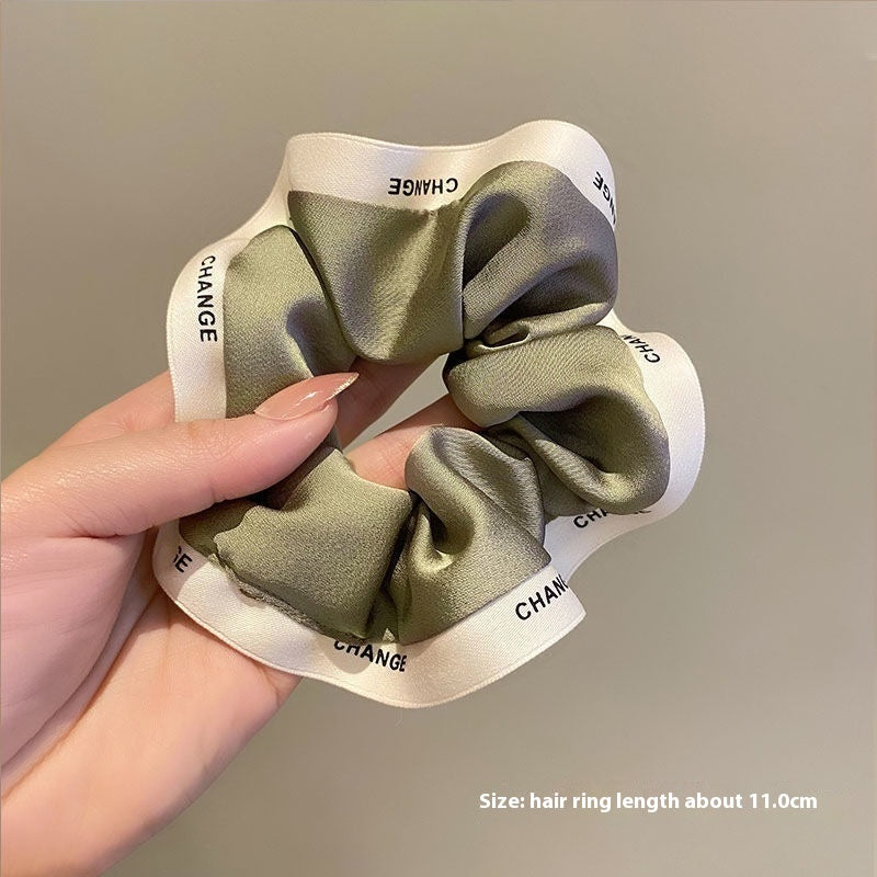 Summer Sweet Lace Scrunchie Hair Tie - Elegant Floral Hair Accessory