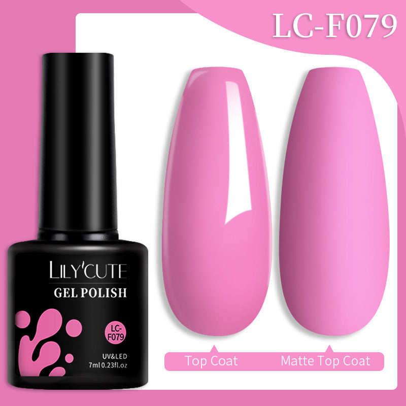 Colored Glitter Nail Glue Set for Nail Art - Waterproof & Non-Flushing
