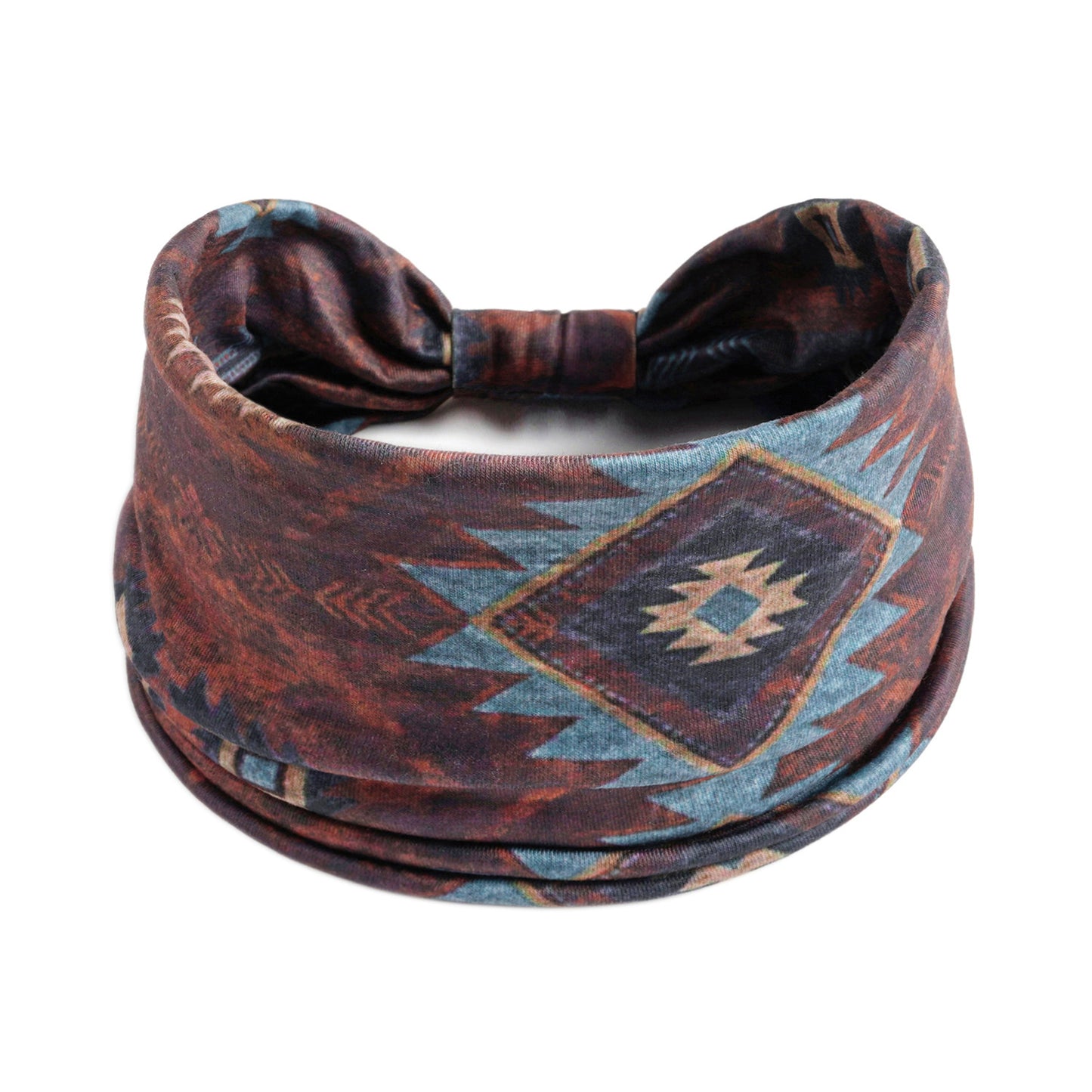 Vintage Printed Women's Stretch Knotted Hair Band - Hair Accessories