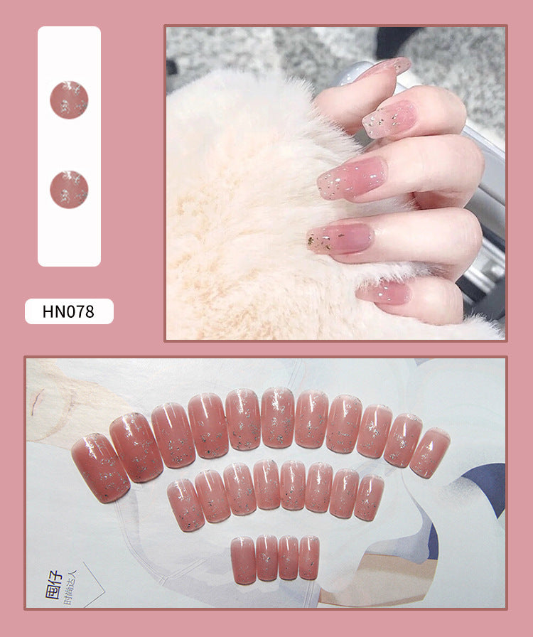 Fake Nail Art Patches - Wearable Nail Decorations for DIY Manicure