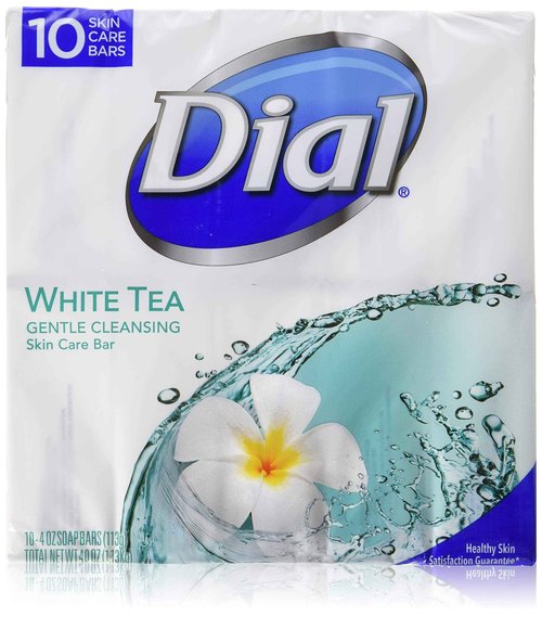 Dial White Tea 10 Glycerin Bars.