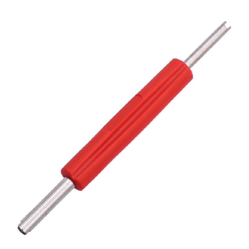 Automotive Valve Core Wrench Double-Ended Keychain Tool Set