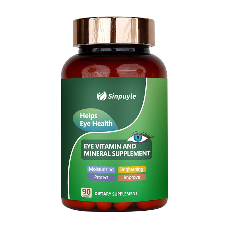 Lutein Eye Health Supplement Capsules - Vitamin & Mineral Vision Support