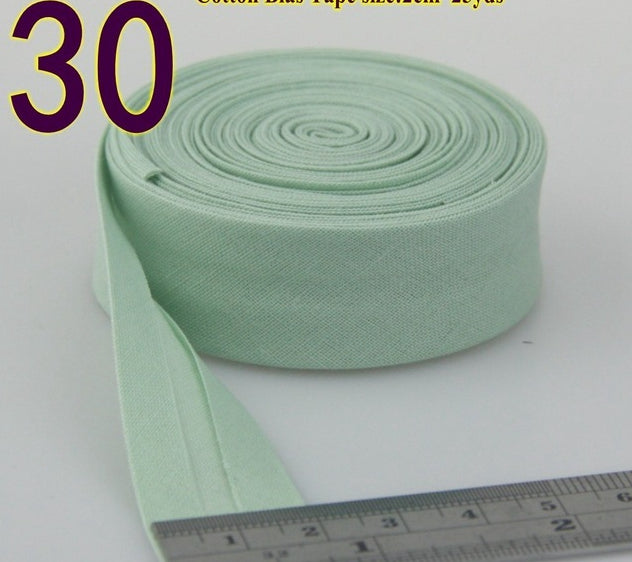Hand-Patched Cotton Bias Tape for Sewing & Crafting - 20mm Wide
