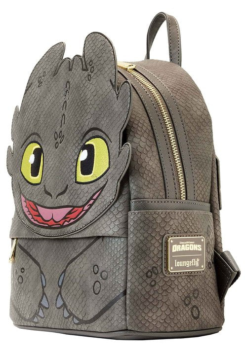 Loungefly How to Train Your Dragon Toothless Cosplay Mini Backpack