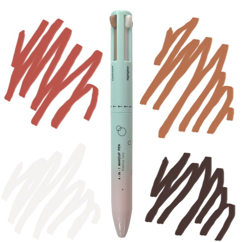 4-in-1 Multifunctional Makeup Pen - Eyeliner, Lip Liner, Brow & Highlighter