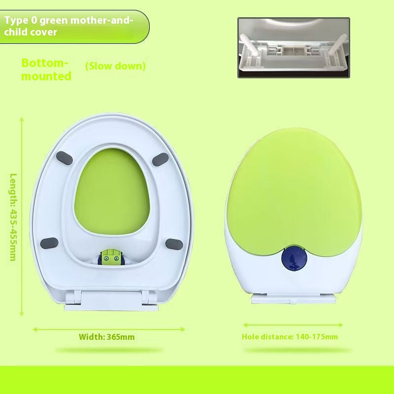 Dual-Purpose Toilet Lid Cover Thickened Modern Bathroom Storage