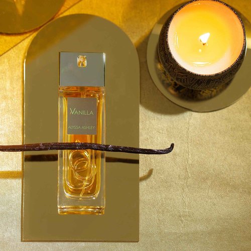 Alyssa Ashley Vanilla - Vanilla Perfume for Women with Caramel and Musk - Elegant Perfumes for Women - Vanilla Fragrances for Romatic Moments - 3.4 oz