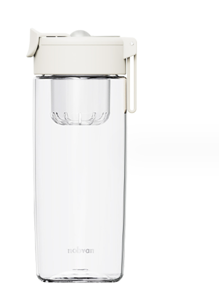 Magnetic Plastic Mug for Tea Water Separation - Fashion Style, Multiple Capacities