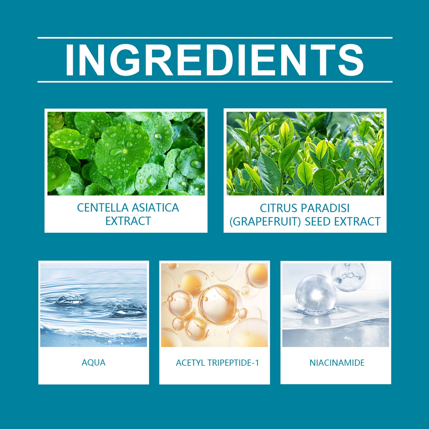 Centella Firming Essence - Anti-Aging Facial Serum with Niacinamide, 30ml